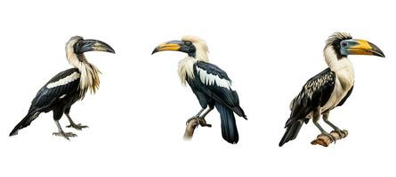 wildlife malabar pied hornbill animal photo