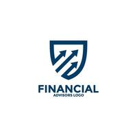 Creative Financial and investment Logo vector, Modern Finance Advisors logo design template vector
