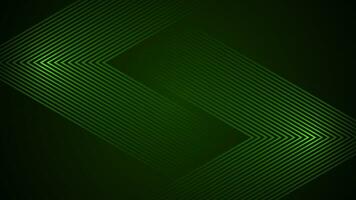 Dark green simple abstract background with lines in a geometric style as the main element. vector