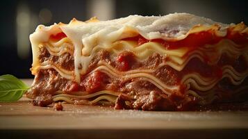 A stack of lasagna stacked on top of one another photo