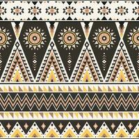 Tribal geometric seamless pattern. vector