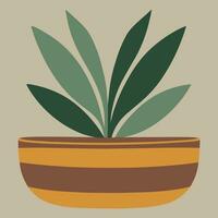 Greenery in Simplicity vector