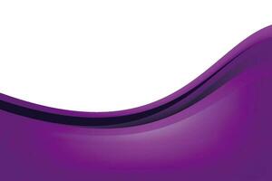 Smooth Flow Purple Background Design vector