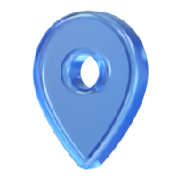 Location icon 3d rendering png