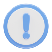 Exclaimed icon  render element png