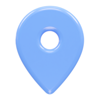 Location icon 3d rendering png