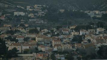 Houses in the uplands. Marseille, France video