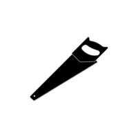 Hand Saw Silhouette, can use for Icon, symbol, Art Illustration, Logo Gram, Pictogram, Apps, Website, or Graphic Design Element. Vector Illustration
