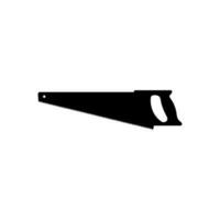 Hand Saw Silhouette, can use for Icon, symbol, Art Illustration, Logo Gram, Pictogram, Apps, Website, or Graphic Design Element. Vector Illustration