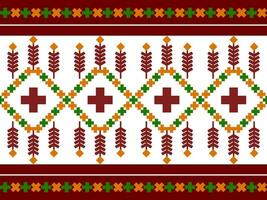 Abstract geometric ethnic seamless pattern background for wrapping, fabric, pillow, clothing, carpet, wallpaper, batik, print, curtain vector