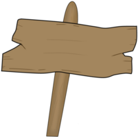 vuoto di legno cartello tavola png