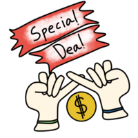Besondere Deal Poster png