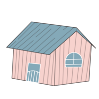 simple home illustration png