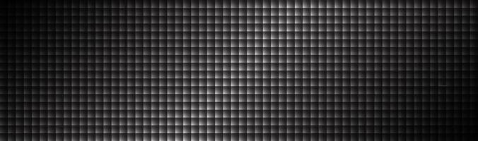 Carbon black abstract header. Modern metallic look banner. Vector illustration background photo