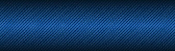 Black and blue abstract header with diagonal lines. Metallic technology banner. Modern vector illustration photo