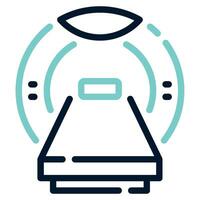 X ray Machine Icon illustration, for web, app, infographic, etc vector