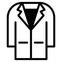 Lab Coat Icon illustration, for web, app, infographic, etc vector