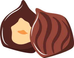 Chocolate Sweet Dessert Fresh Cartoon Sticker png