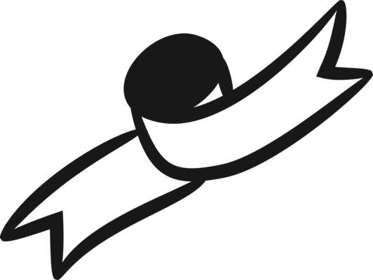 Ribbon Black And White PNGs for Free Download