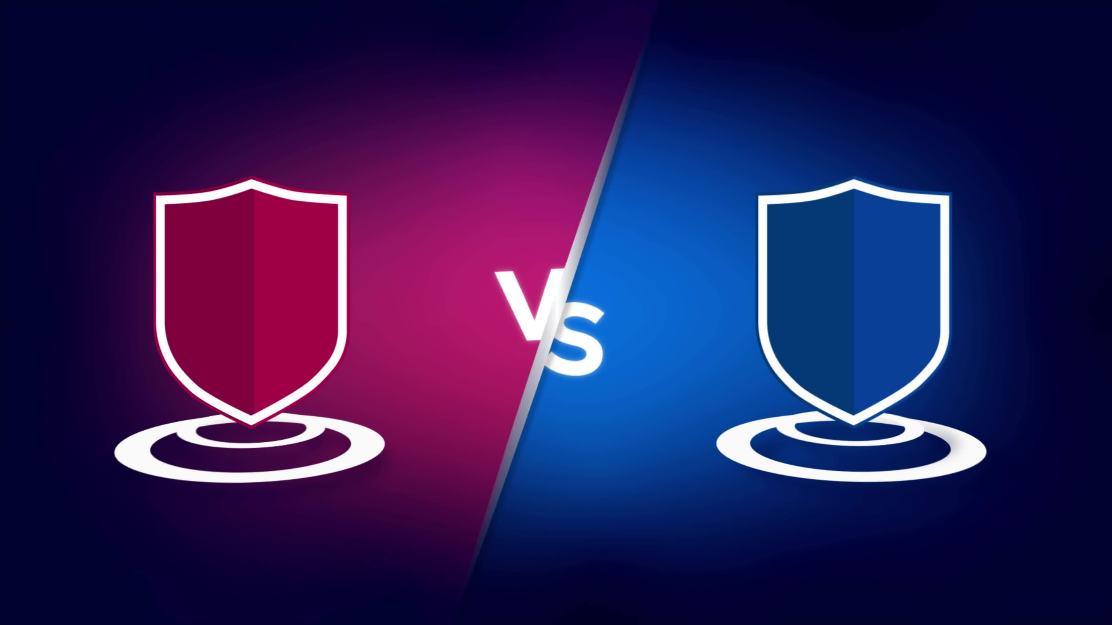 Versus game cover banner sport vs team concept animation 28348034 Stock