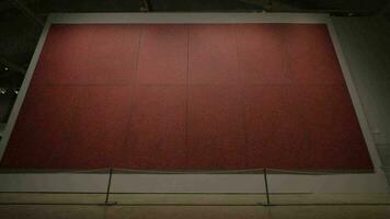 exposition de yayoi kusama rouge peintures video