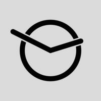 Clock vector icon