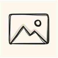 Doodle premium images or logos in line style. Doodle for infographics, web design and app development. vector