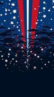4th of July Minimalist Background photo