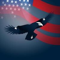 4th of July Minimalist Background photo