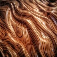Closeup of a Smooth Wooden Texture photo