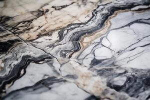 Closeup of a Unique Marble Texture photo