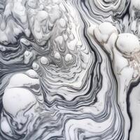 Closeup of a Unique Marble Texture Generative AI photo