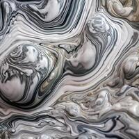 Closeup of a Unique Marble Texture Generative AI photo