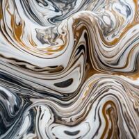 Closeup of a Unique Marble Texture photo