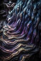 Closeup of an Alien Like Texture photo