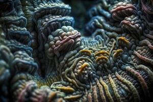 Closeup of an Alien Like Texture photo