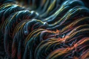 Closeup of an Alien Like Texture photo