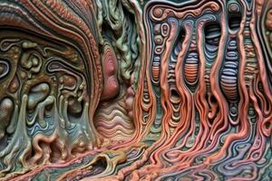 Closeup of an Alien Like Texture photo