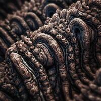 Closeup of an Alien Like Texture photo