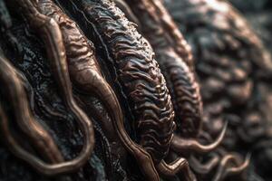 Closeup of an Alien Like Texture photo