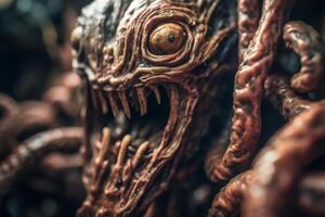 Closeup of an Alien Like Texture photo