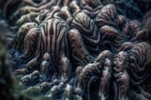Closeup of an Alien Like Texture photo