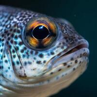 Closeup of an Ocean Fish photo