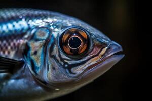 Closeup of an Ocean Fish photo