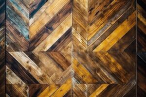 Exotic Luxurious Wooden Planks Texture Background Generative AI photo