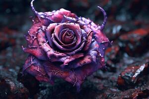 Exotic Unknown Rose Texture Background photo