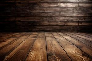 Glossy Wooden Planks Texture Background photo