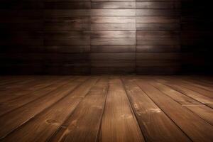 Glossy Wooden Planks Texture Background photo