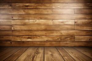 Glossy Wooden Planks Texture Background photo