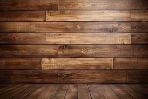 Glossy Wooden Planks Texture Background photo